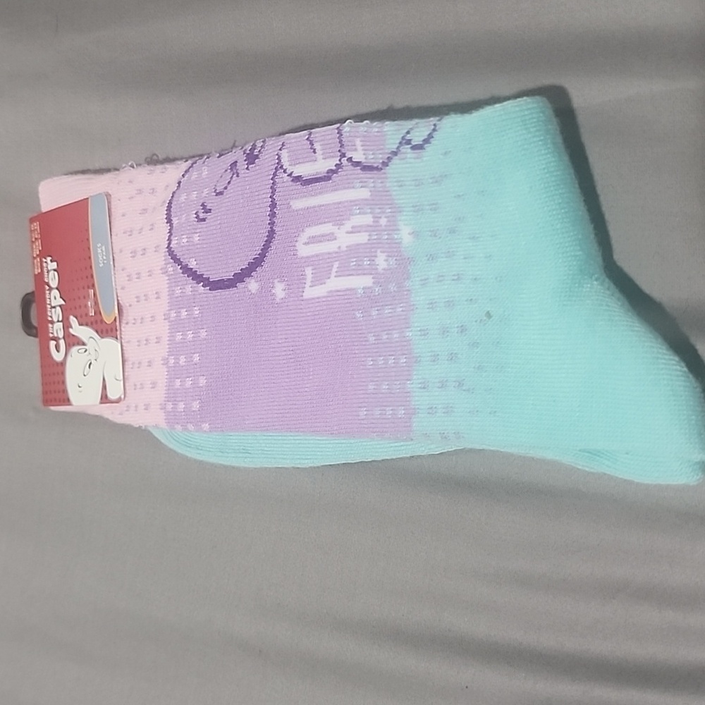 Casper The Friendly Ghost Socks